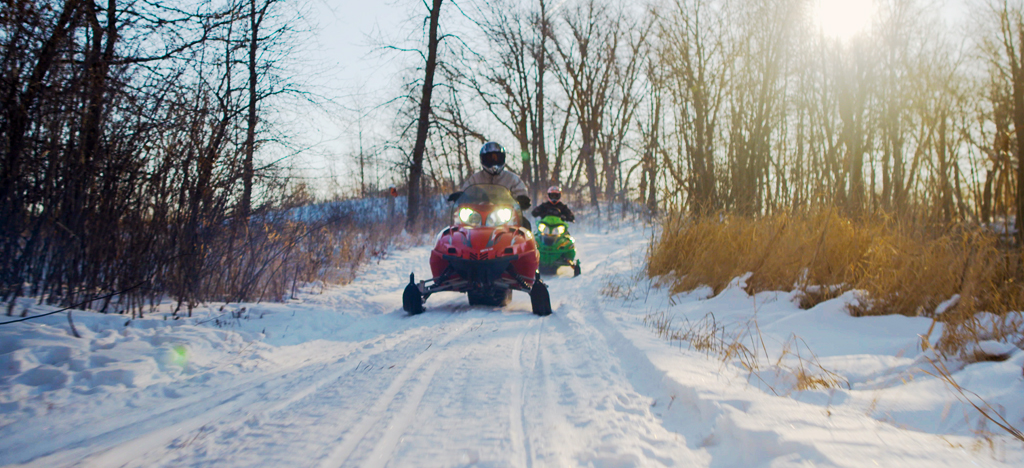 Snowmobile Trails Image